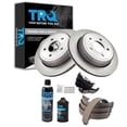 thumbnail image 1 of TRQ Rear Brake Pad & Rotor Kit BKA42663 Fits Select 2005-2011 Ford Crown Victoria , 2005-2011 Mercury Grand Marquis, 1 of 4