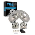 thumbnail image 1 of TRQ Rear Brake Pad & Rotor Kit Brake Caliper Brake Pads Brake Rotor Semi-Metallic Fits Select 2013-2015 Mazda CX-5, 1 of 4