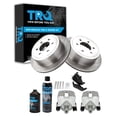 thumbnail image 1 of TRQ Rear Brake Pad & Rotor Kit BKA45266 Fits Select 2004-2011 Ford F-150 , 2006-2008 Lincoln Mark LT, 1 of 4