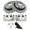 thumbnail image 1 of TRQ Rear Brake Pad & Rotor Kit Brake Caliper Brake Pads Brake Rotor Semi-Metallic Vented Fits Select 2012 Ram 1500, 1 of 6