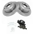 thumbnail image 1 of TRQ Rear Brake Pad & Rotor Kit Brake Pads Brake Rotor Ceramic Fits Select 2003-2005 Land Rover Range Rover, 1 of 5