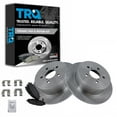 thumbnail image 1 of TRQ Rear Brake Pad & Rotor Kit Brake Pads Brake Rotor Ceramic Fits Select 2005-2009 Subaru Legacy Outback, 1 of 5