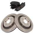 thumbnail image 1 of TRQ Rear Brake Pad & Rotor Kit Brake Pads Brake Rotor Ceramic Fits Select 2015-2021 Ford Mustang, 1 of 4