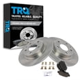 thumbnail image 1 of TRQ Rear Brake Pad & Rotor Kit Brake Pads Brake Rotor Ceramic Fits Select 2016-2020 Mazda 6, 1 of 5