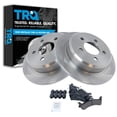 thumbnail image 1 of TRQ Rear Brake Pad & Rotor Kit Brake Pads Brake Rotor Semi-Metallic Fits Select 1995-1998 Jeep Grand Cherokee, 1 of 5