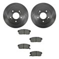 thumbnail image 1 of TRQ Rear Brake Pad & Rotor Kit Brake Pads Brake Rotor Semi-Metallic Fits Select 2001 INFINITI I30 2002-2004 I35 2001-2003 Nissan Maxima, 1 of 4
