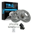 thumbnail image 1 of TRQ Rear Brake Pad & Rotor Kit Brake Pads Brake Rotor Semi-Metallic Fits Select 2002-2004 Honda CR-V, 1 of 4