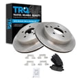thumbnail image 1 of TRQ Rear Brake Pad & Rotor Kit Brake Pads Brake Rotor Semi-Metallic Fits Select 2007-2010 Ford Edge Lincoln MKX, 1 of 5