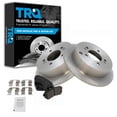 thumbnail image 1 of TRQ Rear Brake Pad & Rotor Kit Brake Pads Brake Rotor Semi-Metallic Fits Select 2010-2015 Hyundai Tucson 2011-2016 Kia Sportage, 1 of 5