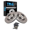 thumbnail image 1 of TRQ Rear Brake Pad & Rotor Kit Ceramic Fits BMW, 1 of 5