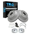 thumbnail image 1 of TRQ Rear Brake Pad & Rotor Kit Ceramic Premium G-Coated Fits 2001 Chevrolet Silverado 1500 GMC Sierra 1500, 1 of 5