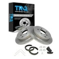 thumbnail image 1 of TRQ Rear Brake Pad & Rotor Kit Fits 01-07 Buick Chevrolet Oldsmobile Pontiac BKA28478 Fits select: 2002-2007 BUICK RENDEZVOUS, 2002-2004 CHEVROLET VENTURE, 1 of 6
