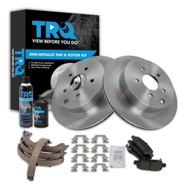 AM Autoparts Front Disc Brake Rotor Set – Left & Right, Fits Lexus, Toyota, Pontiac, Scion, 11.65in, 10-Year Warranty