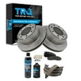thumbnail image 1 of TRQ Rear Brake Pad & Rotor Kit Semi-Metallic Fits 2013-2021 Ford F-250 Super Duty F-350 Super Duty, 1 of 5