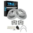 thumbnail image 1 of TRQ Rear Brake Pad and Rotor Set Ceramic Calipers Fits 2007-2012 Lexus ES350 2008-2012 Toyota Avalon 2007-2011 Camry, 1 of 5