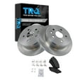 thumbnail image 1 of TRQ Rear Brake Pad and Rotor Set Ceramic Rotors Fits 2014-2015 Lexus IS250, 1 of 5