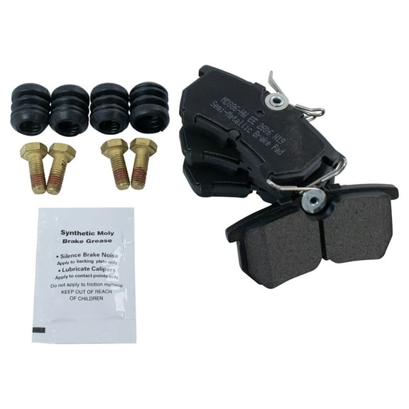 TRQ Rear Brake Pads Fits 2014-2019 Ford Fiesta 2001-2007 Focus BFA73848