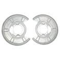 thumbnail image 1 of TRQ Rear Brake Rotor Backing Plate Dust Shield Set Direct Fit for Mercedes Benz Sprinter 2500 3500, 1 of 4