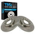 thumbnail image 1 of TRQ Rear Brake Rotors Set Solid Fits Select 2015-2017 Chrysler 200 2014-2021 Jeep Cherokee, 1 of 4
