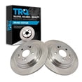 thumbnail image 1 of TRQ Rear Brake Rotors Set Solid Fits Select 2015-2020 Acura TLX 2017-2022 Honda CR-V, 1 of 4
