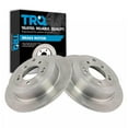 thumbnail image 1 of TRQ Rear Brake Rotors Set Solid Fits Select 2016-2021 Hyundai Tucson 2017-2021 Kia Sportage, 1 of 4