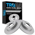 thumbnail image 1 of TRQ Rear Brake Rotors Set Solid Premium G-Coated Fits Select 2004-2013 Mazda 3, 1 of 6