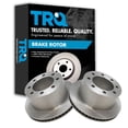thumbnail image 1 of TRQ Rear Brake Rotors Set Vented Fits Select 2001-2002 Dodge Ram 2500 Ram 3500, 1 of 5
