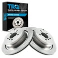 thumbnail image 1 of TRQ Rear Brake Rotors Set Vented Fits Select 2006-2012 Land Rover Range Rover, 1 of 5
