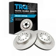 thumbnail image 1 of TRQ Rear Brake Rotors Set Vented Fits Select 2018-2023 Buick Enclave 2017-2023 Cadillac XT5 2020-2023 XT6 2019-2023 Chevrolet Blazer 2019 Spark Traverse GMC Acadia, 1 of 5