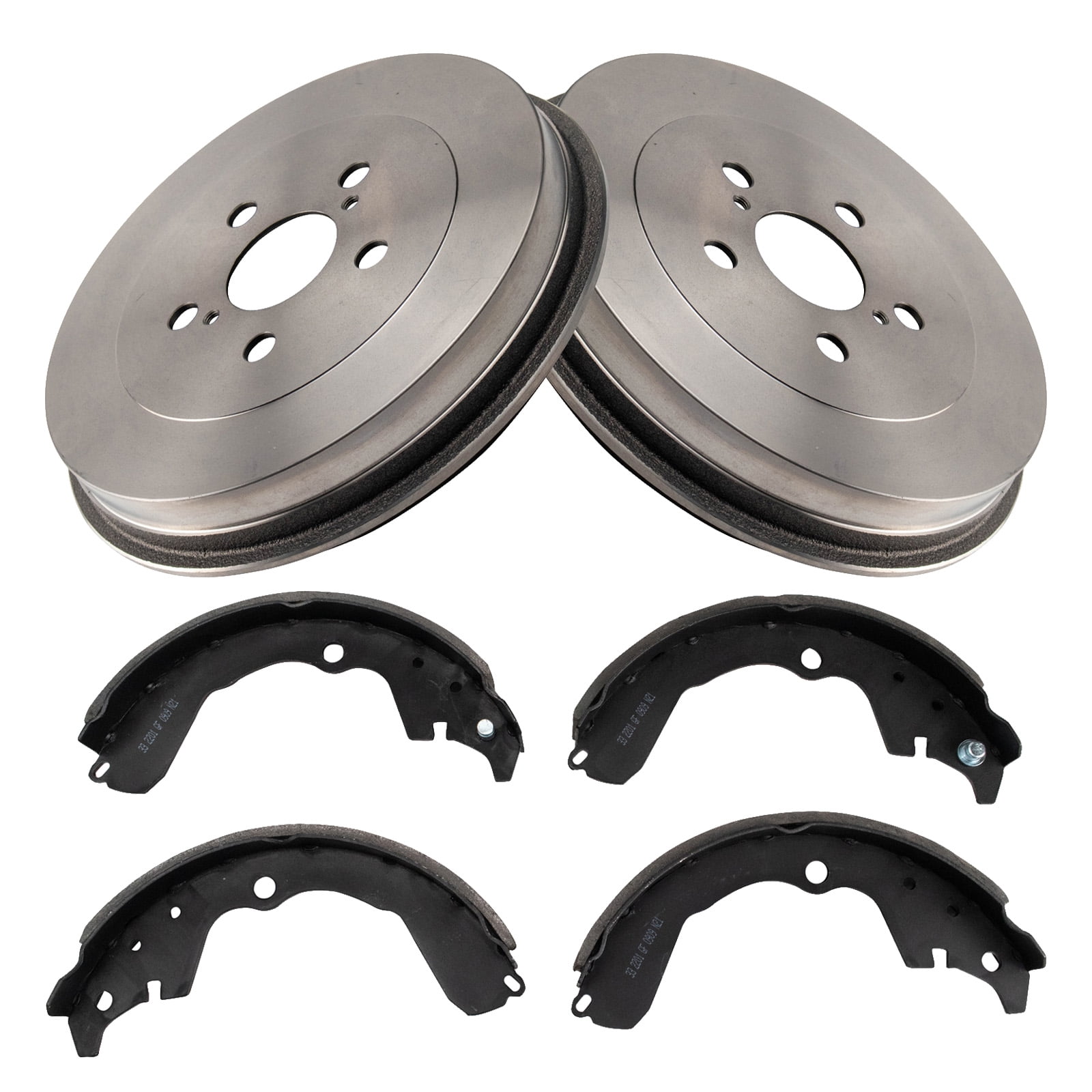 Rear Drums Ceramic Brake Shoes Kit For 2003 - 2008 Pontiac Vibe Toyota Matrix 175398445183