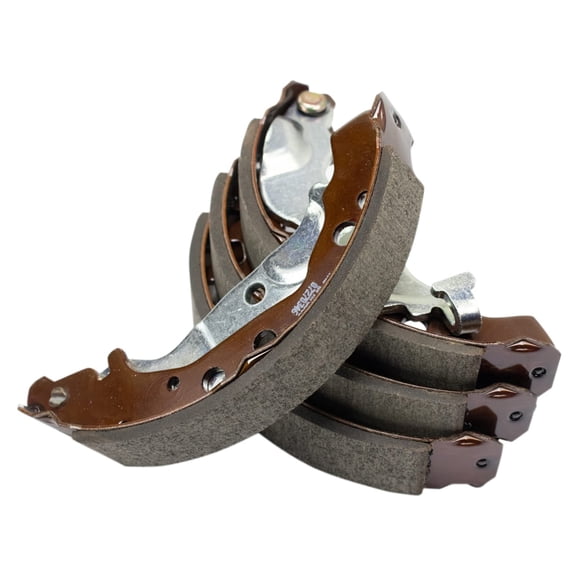 TRQ Rear Brake Shoes Fits Select 2012-2015 Scion iQ