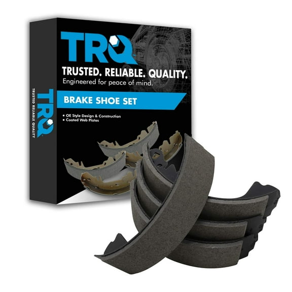 TRQ Rear Brake Shoes Kit Set for Oldsmobile / Pontiac / Chevy / Buick / Cadillac