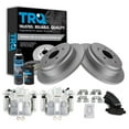 thumbnail image 1 of TRQ Rear Ceramic Brake Pad Coated Rotor & Caliper Kit w/ Chemicals for Odyssey BKA23614 Fits select: 2005-2010 HONDA ODYSSEY, 1 of 6