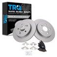 thumbnail image 1 of TRQ Rear Ceramic Brake Pad & Coated Rotor Kit Fits Select Vibe Matrix 1.8 Corolla XRS, 1 of 6