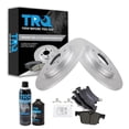 thumbnail image 1 of TRQ Rear Ceramic Brake Pad & Coated Rotor Kit w/Chemicals for Chrysler Pacifica BKA25017, 1 of 6
