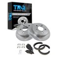 thumbnail image 1 of TRQ Rear Ceramic Brake Pad & Rotor Kit Fits 2005 Pontiac Montana BKA28523, 1 of 6