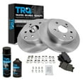 thumbnail image 1 of TRQ Rear Ceramic Brake Pad & Rotor Kit w/Chemicals for Lexus HS250H Toyota Rav4 BKA16855, 1 of 6