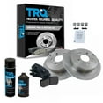 thumbnail image 1 of TRQ Rear Ceramic Brake Pad & Rotor LH & RH Kit w/Fluids for Mitsubishi Endeavor BKA16659, 1 of 6