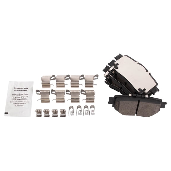TRQ Rear Ceramic Brake Pads Fits 20-21 Toyota Corolla Highlander Sienna Lexus BFA19085 Fits select: 2021 LEXUS IS, 2021 LEXUS RC