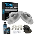 thumbnail image 1 of TRQ Rear Ceramic Brake Pads Rotors Kit Fits 11-16 Mini Cooper Countryman Paceman BKA24742, 1 of 6