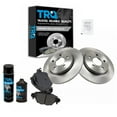thumbnail image 1 of TRQ Rear Ceramic Disc Brake Pad & Rotor Kit w/Chemicals for 02-04 Jaguar X-Type BKA17425, 1 of 6