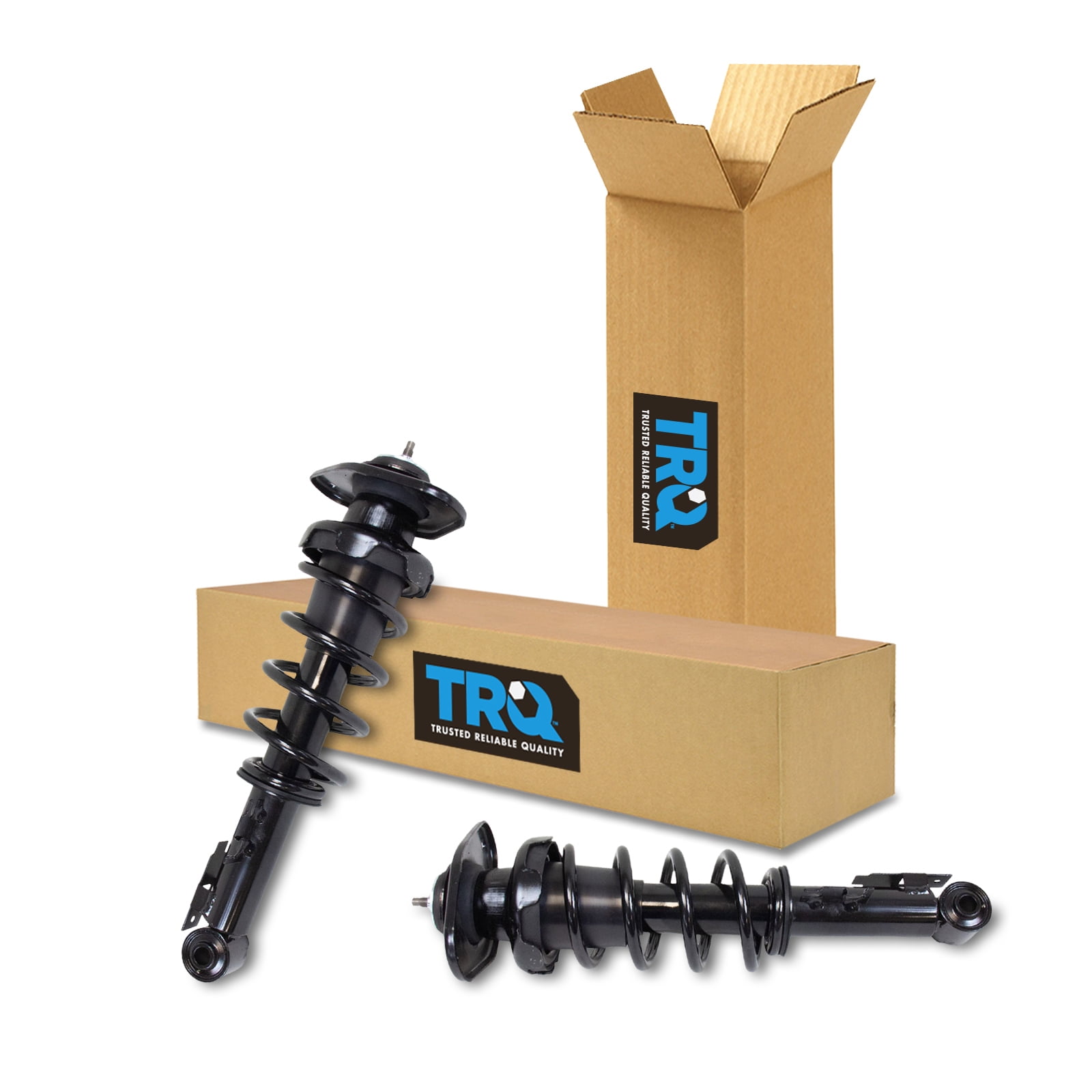 TRQ Rear Complete Loaded Shock Strut Spring Assembly Pair LH & RH for ...