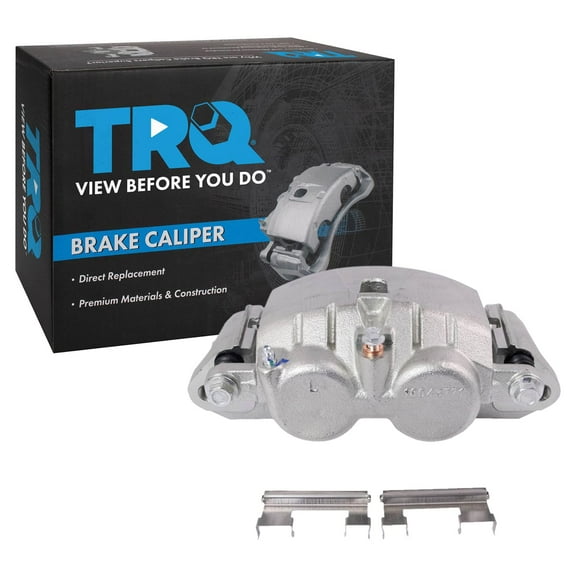TRQ Rear Disc Brake Caliper LH Left Driver Side for Sierra 3500 / Sierra 3500 Classic / Sierra 3500 HD / Silverado 3500 / Silverado 3500 Classic / Silverado 3500 HD