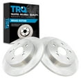 thumbnail image 1 of TRQ Rear Disc Brake Rotor LH RH Kit Pair Set of 2 for Toyota Lexus New, 1 of 5