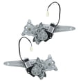thumbnail image 1 of TRQ Rear Door Power Window Regulators w/ Motor Pair Set & for 03-08 Corolla WRA50502 Fits select: 2003-2008 TOYOTA COROLLA, 1 of 6