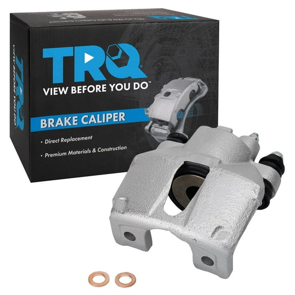TRQ Rear Left Brake Caliper Drivers Side Compatible with 1997-2002 Ford Expedition 1999-2004 F-150 2004 F-150 Heritage 1997-1999 F-250 2002 Lincoln Blackwood 1998-2002 Navigator 2003-2011 Town Car