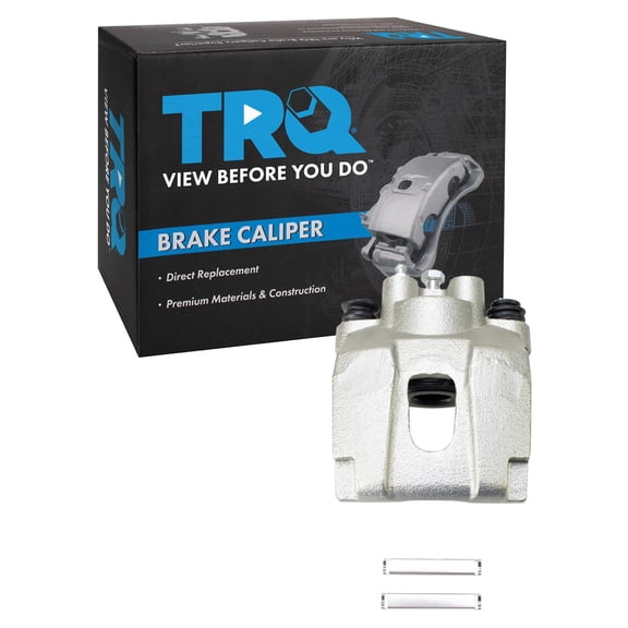 TRQ Rear Left Brake Caliper Drivers Side Compatible with 2001-2010 Ford Explorer 2003-2010 Explorer Sport Trac 2003-2007 Jeep Liberty 2003-2006 Wrangler 2003-2005 Lincoln Aviator Mercury Mountaineer