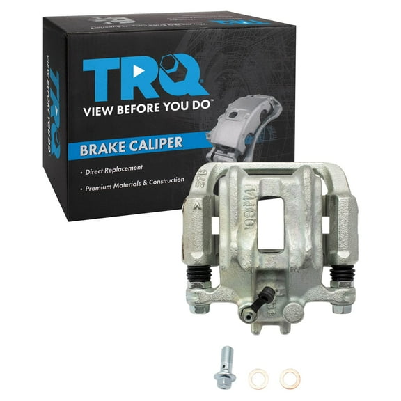 TRQ Rear Left Brake Caliper w/Bracket Drivers Side Compatible with 1991-1995 Acura Legend 1996-1998 RL 1995-1998 Honda Odyssey 1996-1999 Isuzu Oasis
