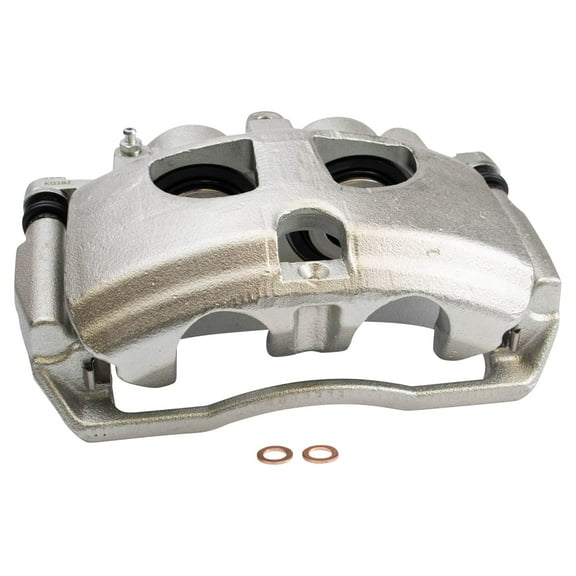 TRQ Rear Left Brake Caliper w/Bracket Drivers Side Compatible with 2009-2010 Dodge Ram 3500 2011-2018 Ram 3500