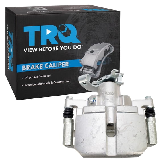 TRQ Rear Left Brake Caliper w/Bracket Drivers Side Compatible with 2013-2016 Dodge Dart